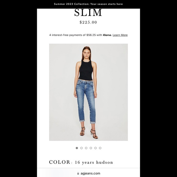 AG-ED Denim • Ex Boyfriend 16 Year Wash Slim Fit - Picture 2 of 13